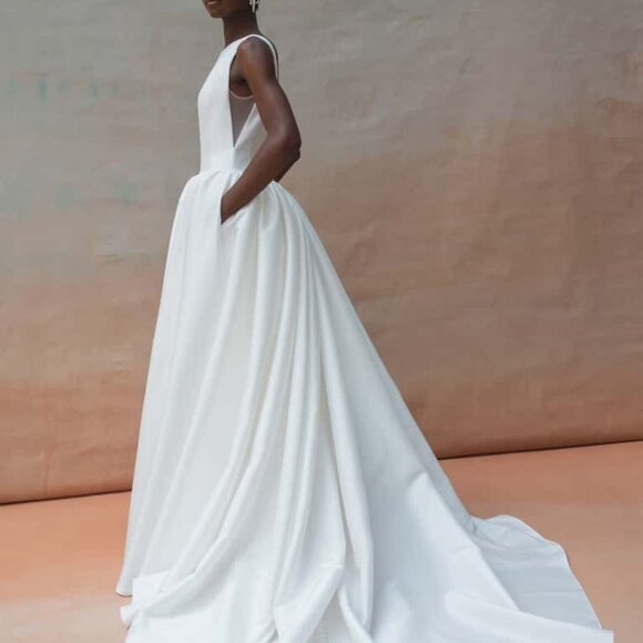 Jenny Yoo Audrey Wedding Gown Size 10 NEW - Picture 8 of 9